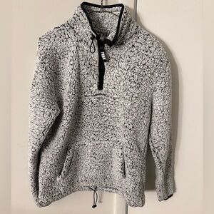 Victoria’s secret PINK teddy bear fleece 1/4 Zip pullover
Extra small